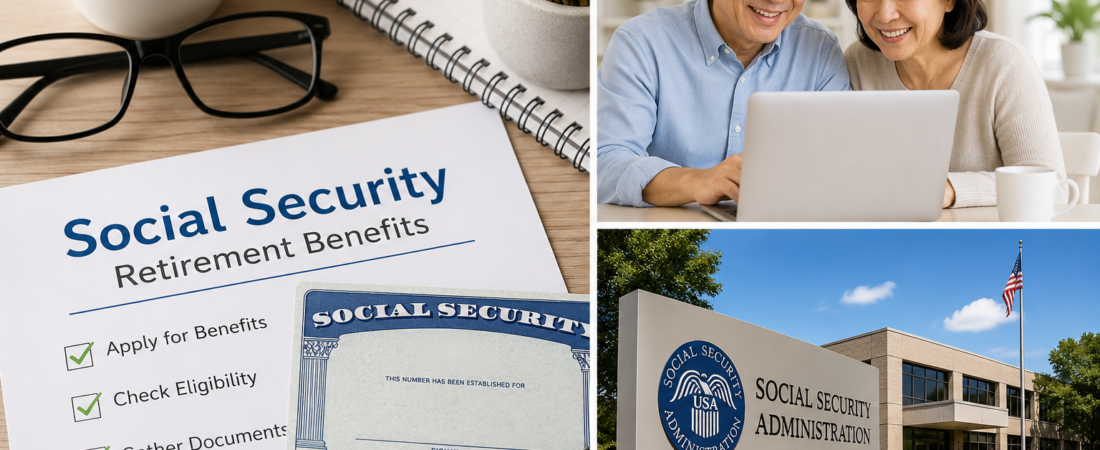 미국 Social Security 은퇴연금 받는 방법 | 신청 자격부터 배우자 연금까지 (2026)