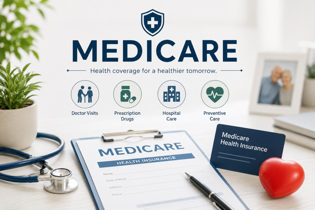 미국 medicare(메디케어) 건강보험 안내 이미지