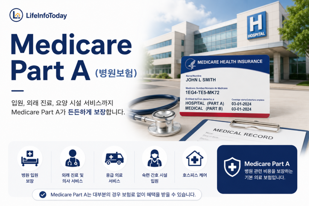 메디케어 part A 소개하는 이미지