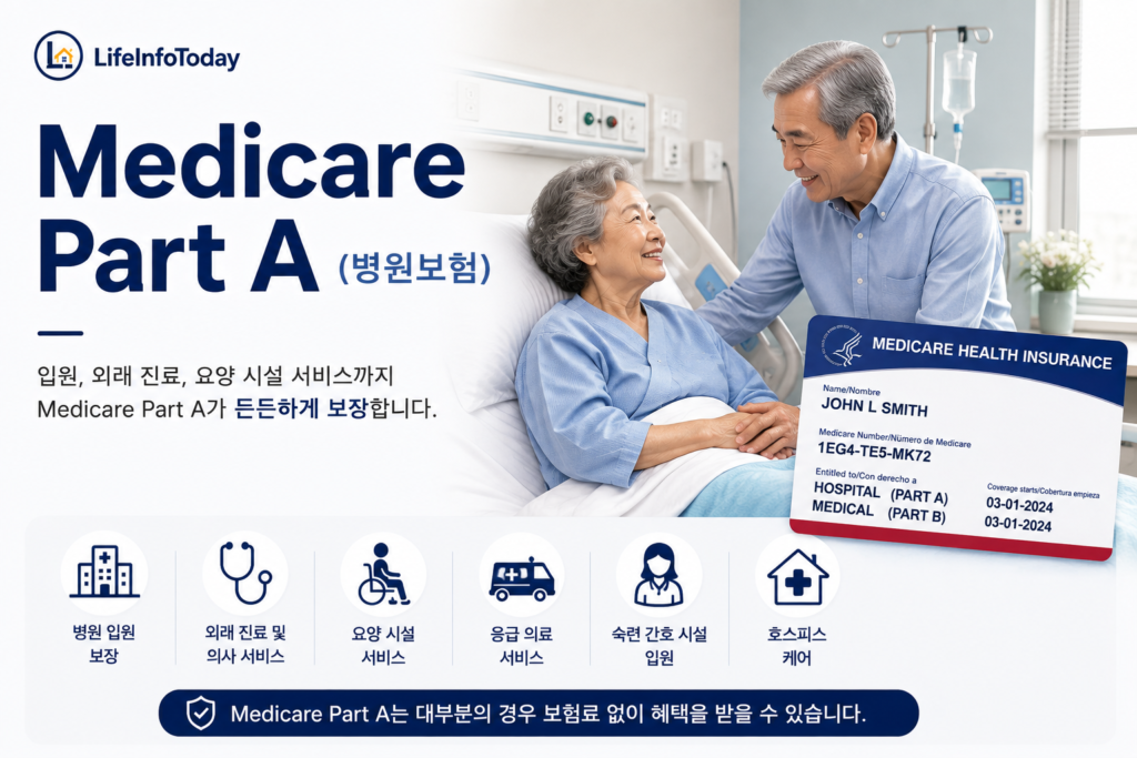메디케어 part A 소개하는 이미지