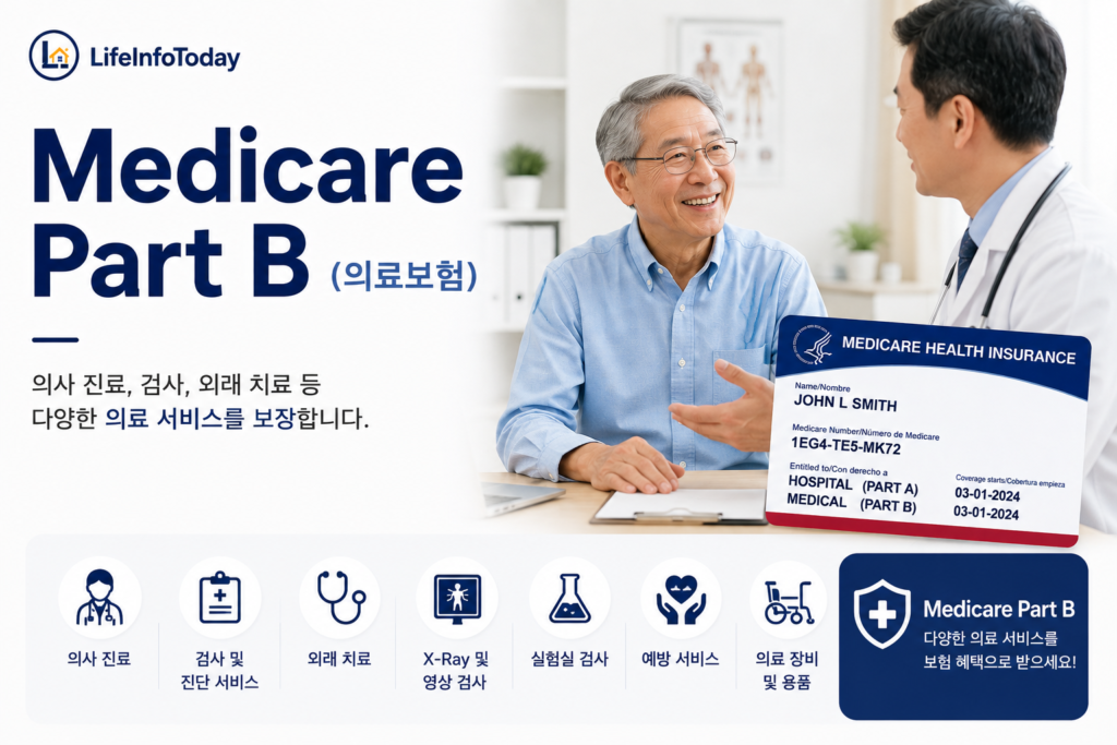 medicare part b 소개하는 이미지