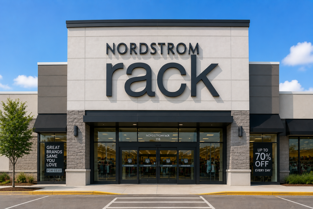 nordstrom rack 외부 이미지 입니다.
