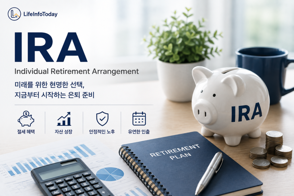 미국 IRA에 대해 소개하는 이미지