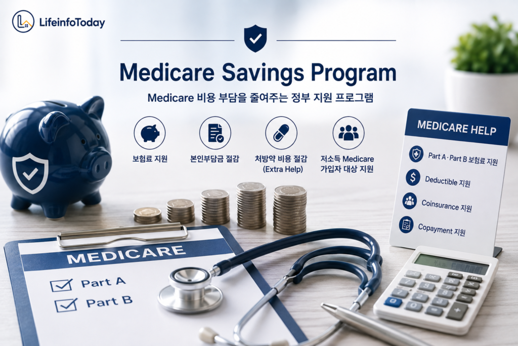 Medicare Savings Program  소개하는 글 이미지