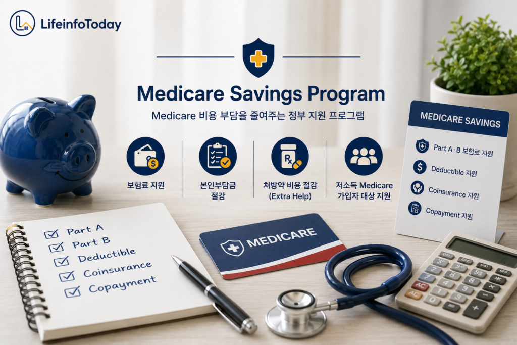 Medicare Savings Program  소개하는 글 이미지