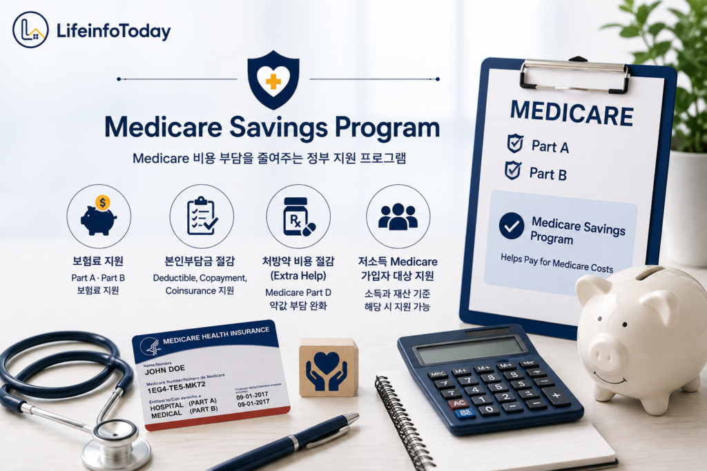 Medicare Savings Program  소개하는 글 이미지