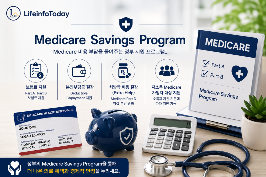 Medicare Savings Program  소개하는 글 이미지