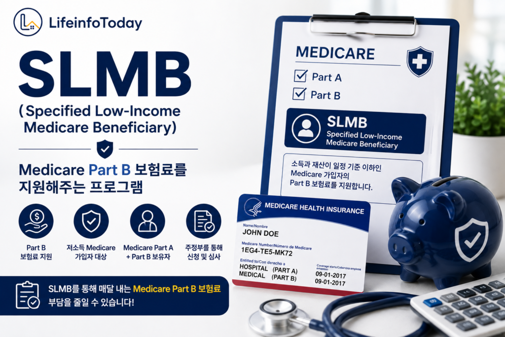 Medicare Savings Program 중 SLMB 소개하는 글 이미지