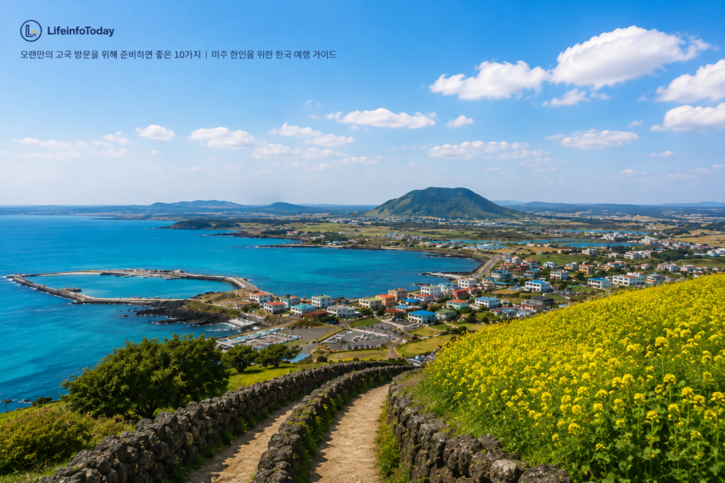 한국 제주도 풍경 이미지