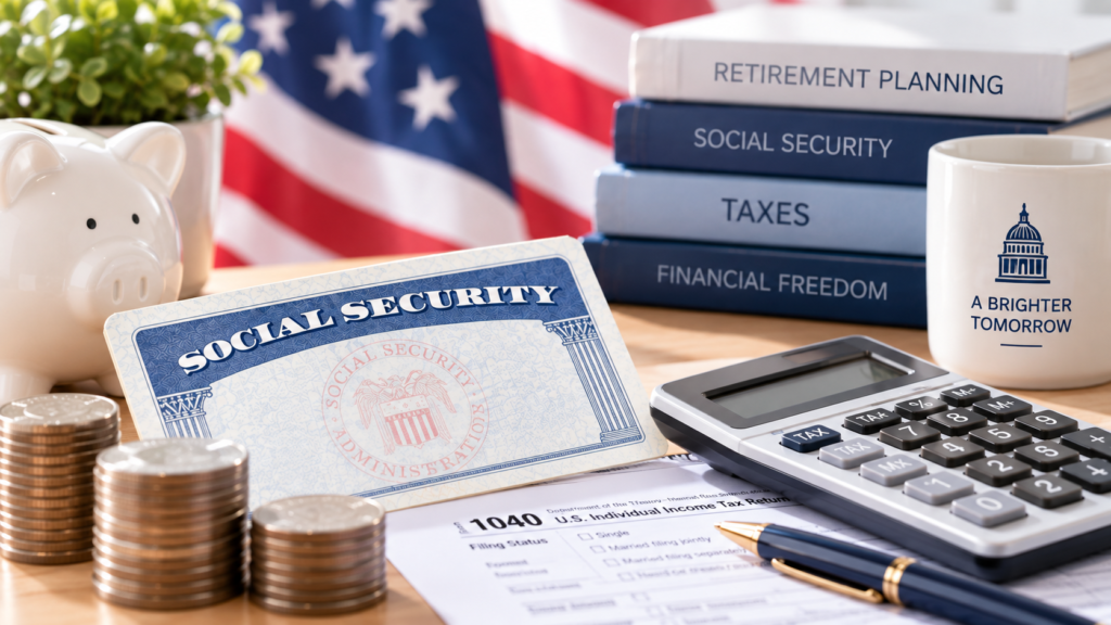 미국 social security 연금 세금 관련 이미지
