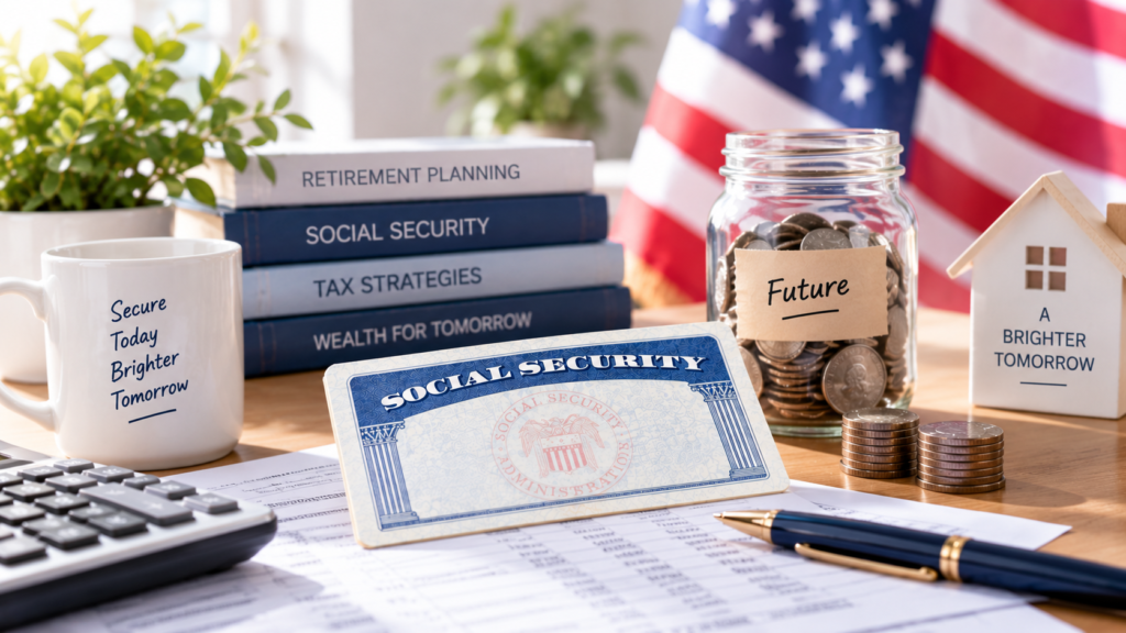 미국 social security 연금 세금 관련 이미지
